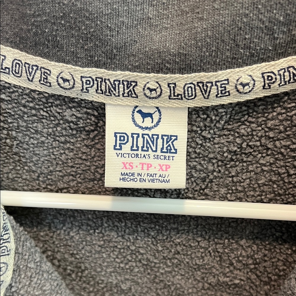 Victoria's Secret PINK Gray Sweatshirt - Picture 2 of 4